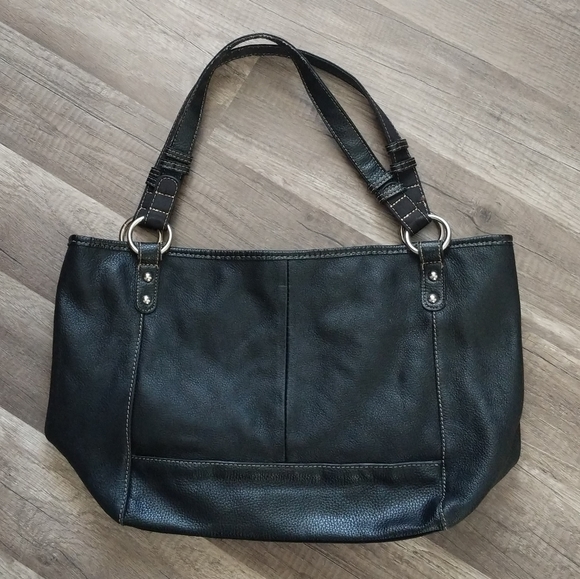 The sak black soft leather shoulder purse - Picture 5 of 8